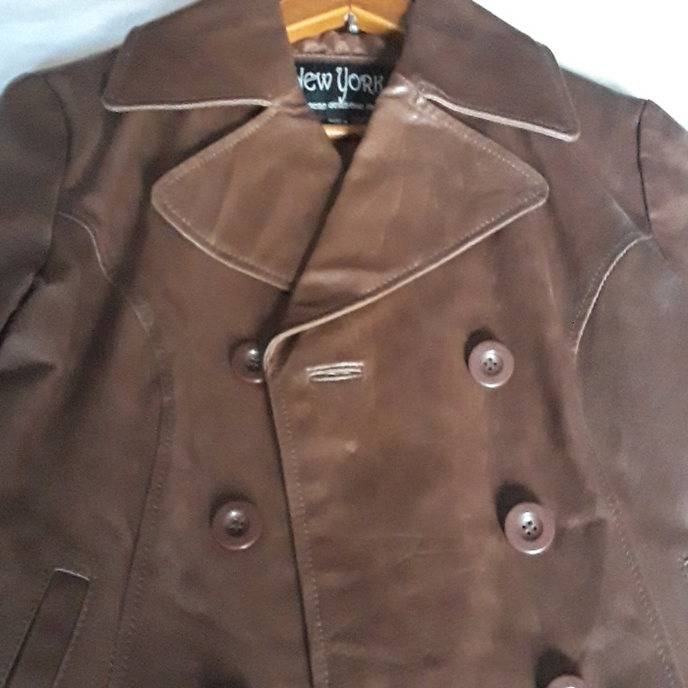 New York  10018 Leather  Jacket